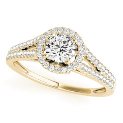ENGAGEMENT RINGS HALO ROUND