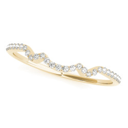 WEDDING BANDS CURVED BANDS