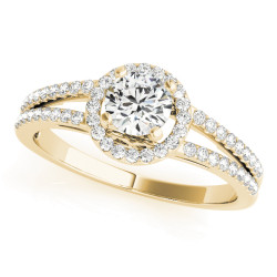 ENGAGEMENT RINGS HALO ROUND