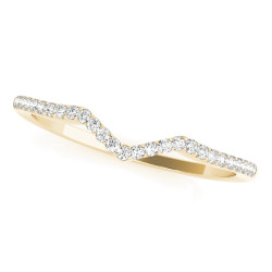WEDDING BANDS CURVED BANDS