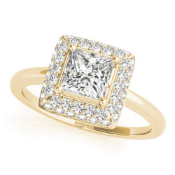 ENGAGEMENT RINGS HALO SQUARE & CUSHION