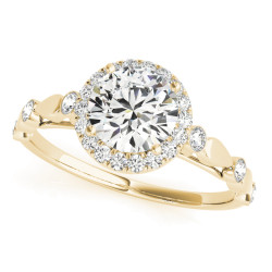 ENGAGEMENT RINGS HALO ROUND