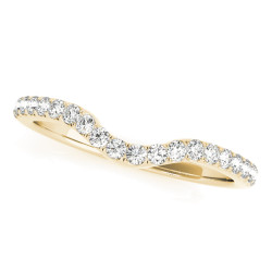 WEDDING BANDS CURVED BANDS