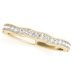WEDDING BANDS CURVED BANDS