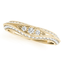 WEDDING BANDS CURVED BANDS