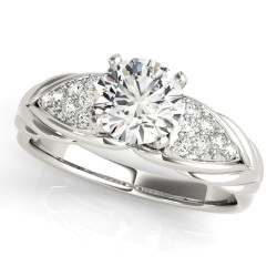 ENGAGEMENT RINGS CLUSTER SIDES