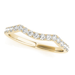 WEDDING BANDS CURVED BANDS