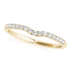 WEDDING BANDS CURVED BANDS