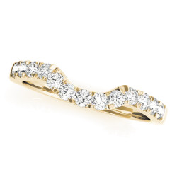 WEDDING BANDS CURVED BANDS