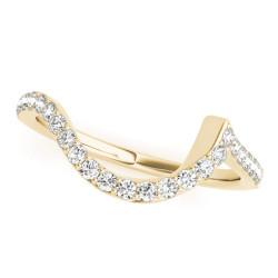 WEDDING BANDS CURVED BANDS