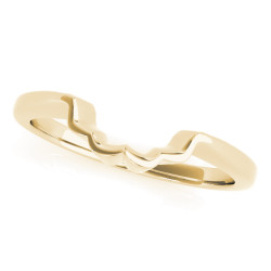 WEDDING BANDS CURVED BANDS