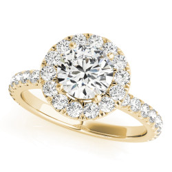 ENGAGEMENT RINGS HALO ROUND
