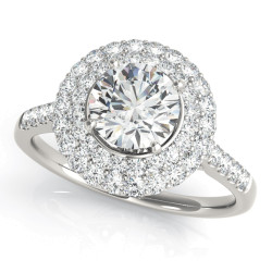 ENGAGEMENT RINGS HALO ROUND