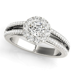 ENGAGEMENT RINGS HALO ROUND