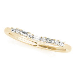 WEDDING BANDS FANCY SHAPE