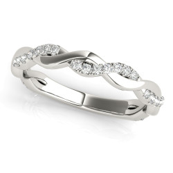 STRAIGHT BRAIDED WEDDING BAND