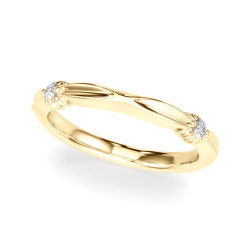 INFINITY DIA WEDDING BAND