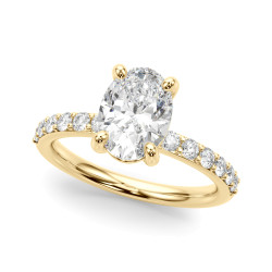 OVAL CENTER SINGLE ROW ENGAGEMENT