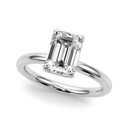 EMERALD CUT SOLITAIRE