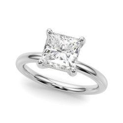 PRINCESS CUT SOLITAIRE