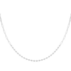 17 INCH DIA PAPER CLIP NECKLACE