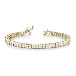 Bracelet In Line Bezel Set