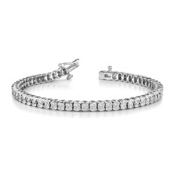 Bracelet In Line Bezel Set
