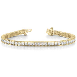 Bracelet In Line Channel Set