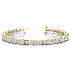 Bracelet In Line Prong Set