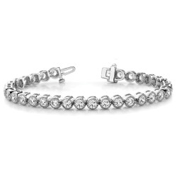 Bracelet In Line Prong Set