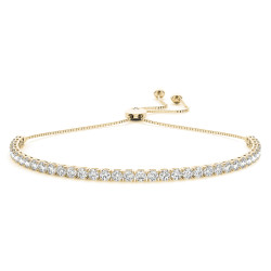 IN LINE ADJUSTABLE TENNIS BRACELET