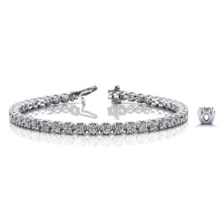 4 PRONG INLINE BRACELET