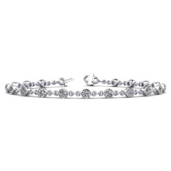 SINGLE PRONG BRACELET-UNDER-CLASP
