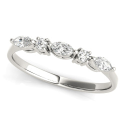 WEDDING BANDS FANCY SHAPE BAGUETTE
