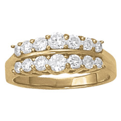 DIAMOND FASHION PYRAMID RINGS