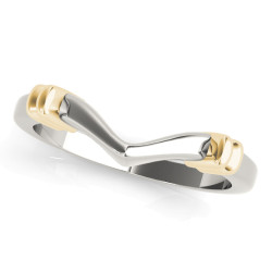 WEDDING BANDS CURVED BANDS