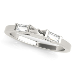 WEDDING BANDS FANCY SHAPE BAGUETTE