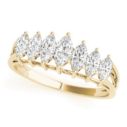 WEDDING BANDS FANCY SHAPE MARQUISE