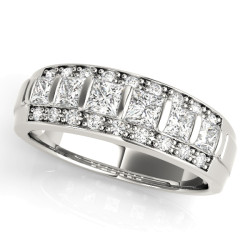 WEDDING BANDS FANCY SHAPE PRINCESS