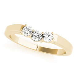 WEDDING BANDS CURVED BANDS