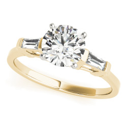 ENGAGEMENT RINGS 3 STONE BAGUETTE