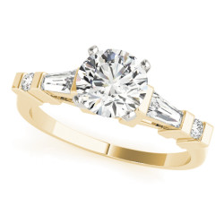 ENGAGEMENT RINGS FANCY SHAPE BAGUETTE REMOUNTS