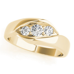 ENGAGEMENT RINGS 3 STONE ROUND