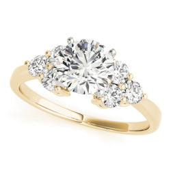 ENGAGEMENT RINGS CLUSTER SIDES