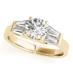ENGAGEMENT RINGS FANCY SHAPE BAGUETTE REMOUNTS