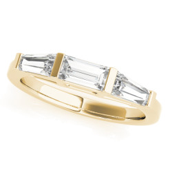 WEDDING BANDS FANCY SHAPE BAGUETTE