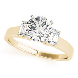 ENGAGEMENT RINGS 3 STONE OVAL