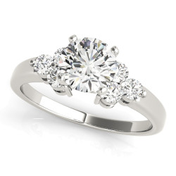 ENGAGEMENT RINGS CLUSTER SIDES
