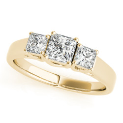 ENGAGEMENT RINGS 3 STONE PRINCESS