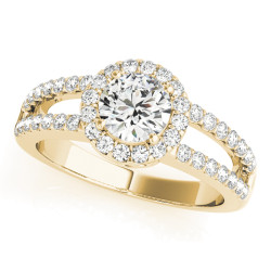 ENGAGEMENT RINGS HALO ROUND